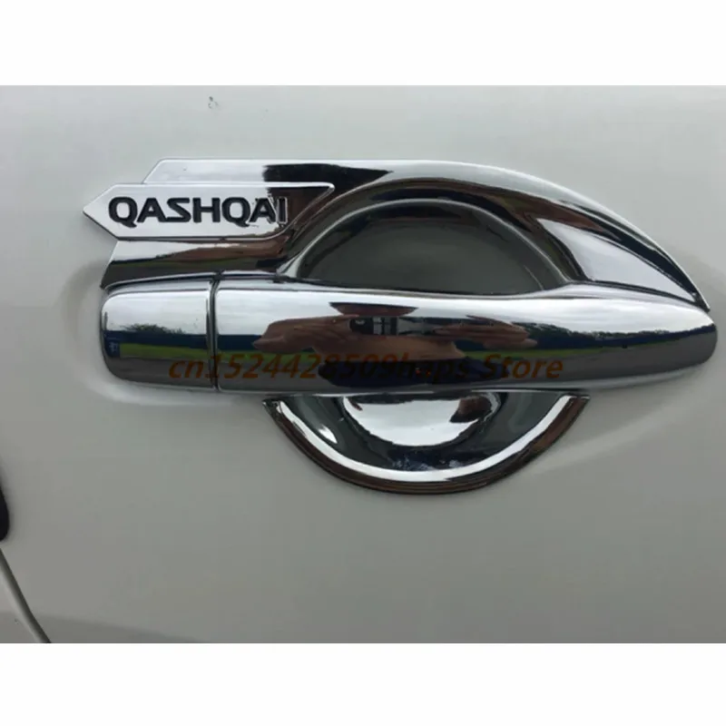 Для Nissan Qashqai J11 хромированная крышка для ручки/ABS крышка для дверных чаш Накладка аксессуары для стайлинга автомобилей