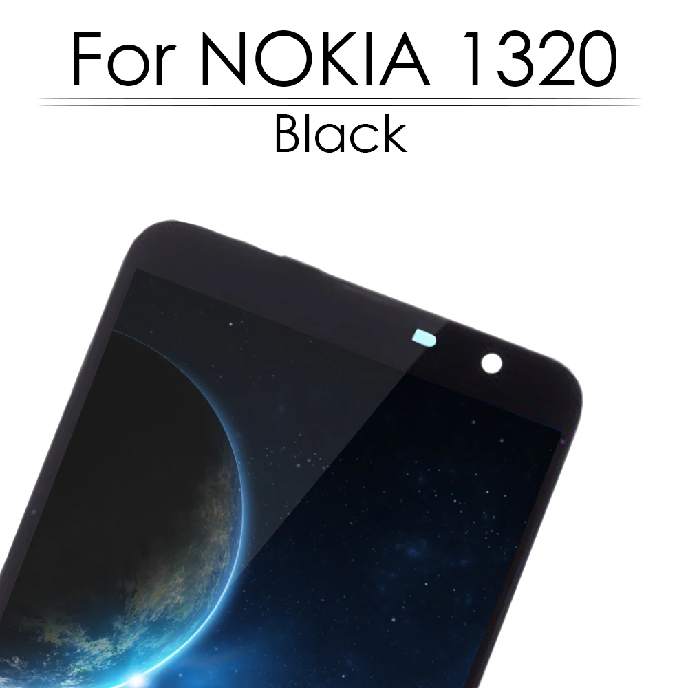 Sinbeda 6 0 &quotIPS дисплей для NOKIA Lumia 1320 ЖК сенсорный экран с рамкой дигитайзер