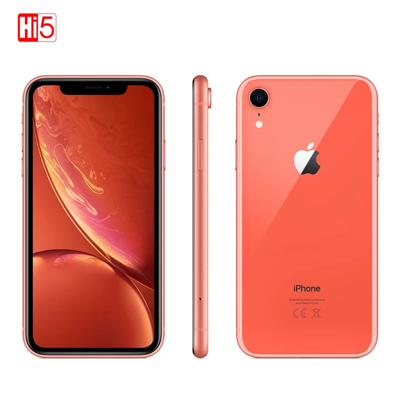 2018 разблокированный оригинальный Apple iPhone XR | 6 1 &quotLiquid Retina полностью ЖК дисплей 64
