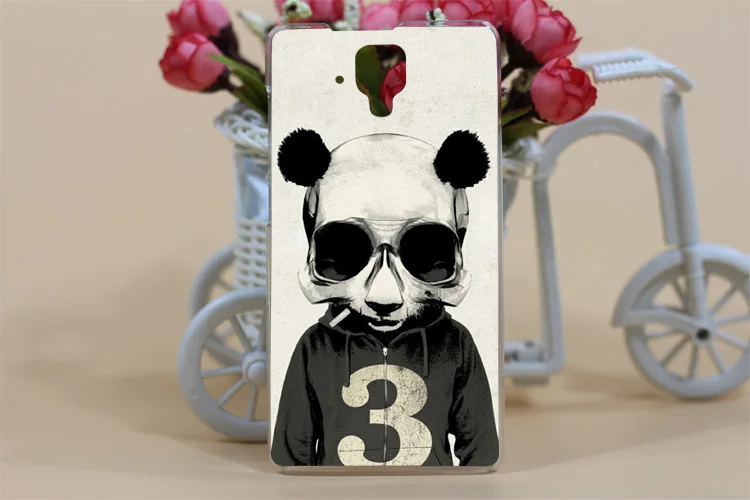 Цветной защитный чехол с изображением животных жесткий пластиковый для телефона