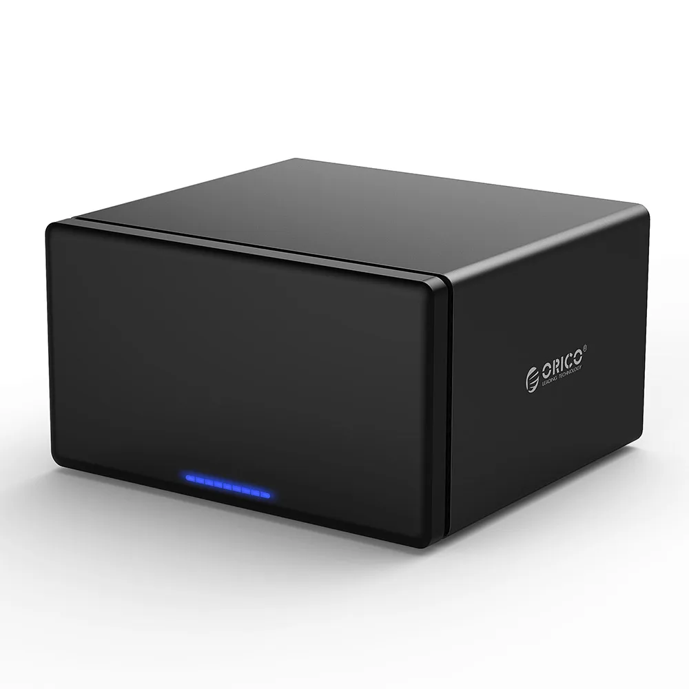 ORICO NS800U3 8 Bay USB3.0 жесткий диск Док-станция Поддержка 80 ТБ хранения USB3.0 5 Гбит/с UASP с адаптером 12 В инструмент HDD корпус