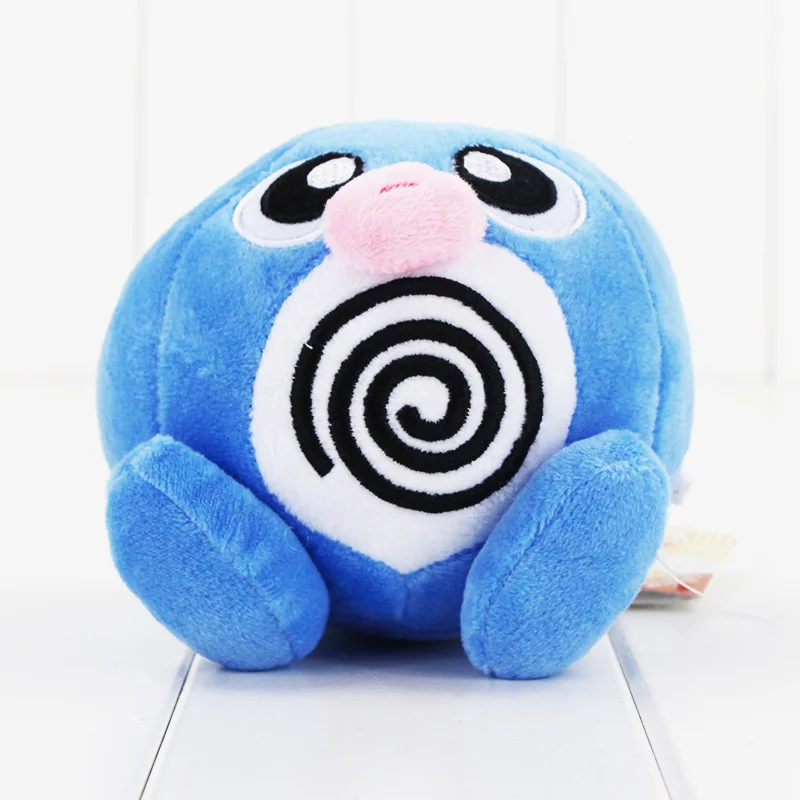 12 см аниме Poliwag плюшевая игрушка Poliwag Polliwog Tadpole мягкая кукла подарок для детей