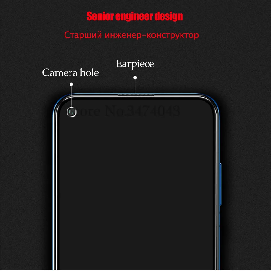 2 шт./лот, закаленное стекло для huawei Honor 20 Pro, защита экрана 9 H, анти-Blu-Ray стекло для Honor View 20 V20, защитная пленка