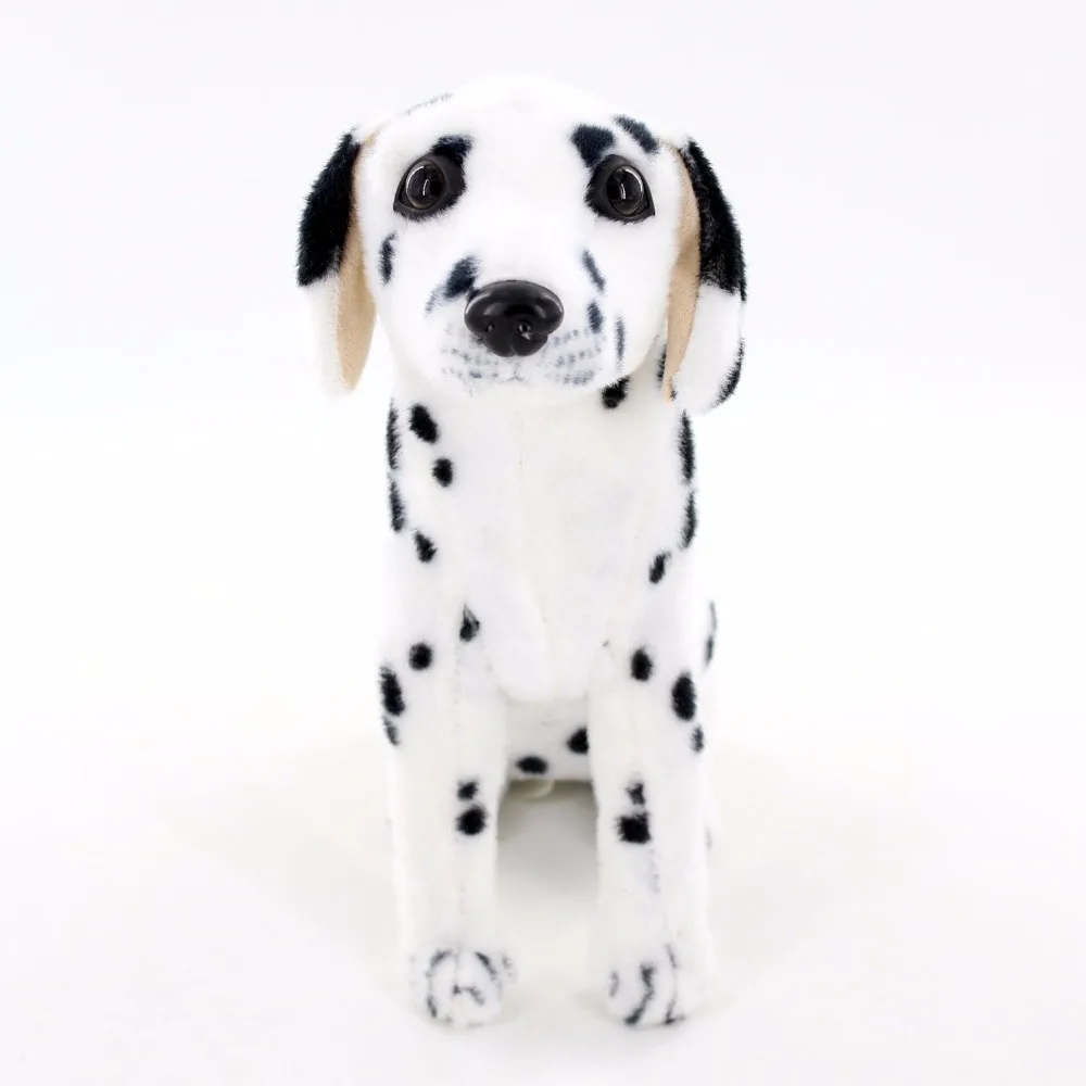 JESONN реалистичные мягкие животные сидящие далматинские собаки плюшевые игрушки