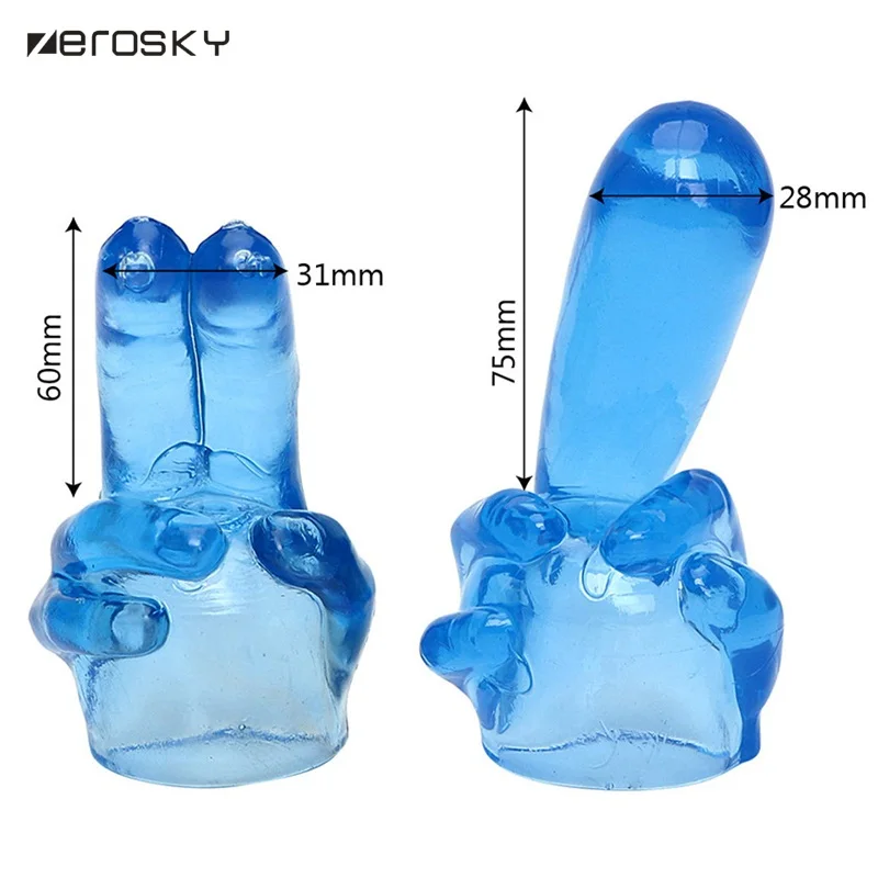 Волшебная палочка стимулируют точку G палец прикрепить Для мужчин t Массажер AV