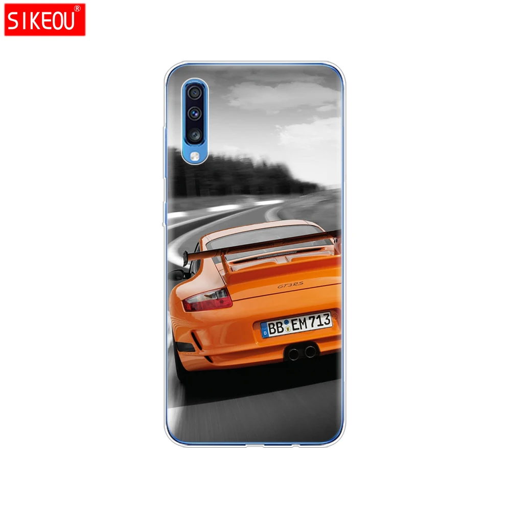 For Samsung A70 Case Soft TPU Phone Back Cover For Samsung Galaxy A70 silicon Cases Coque Capa A 70 A705 A705F bumper Cat - Цвет: 12089