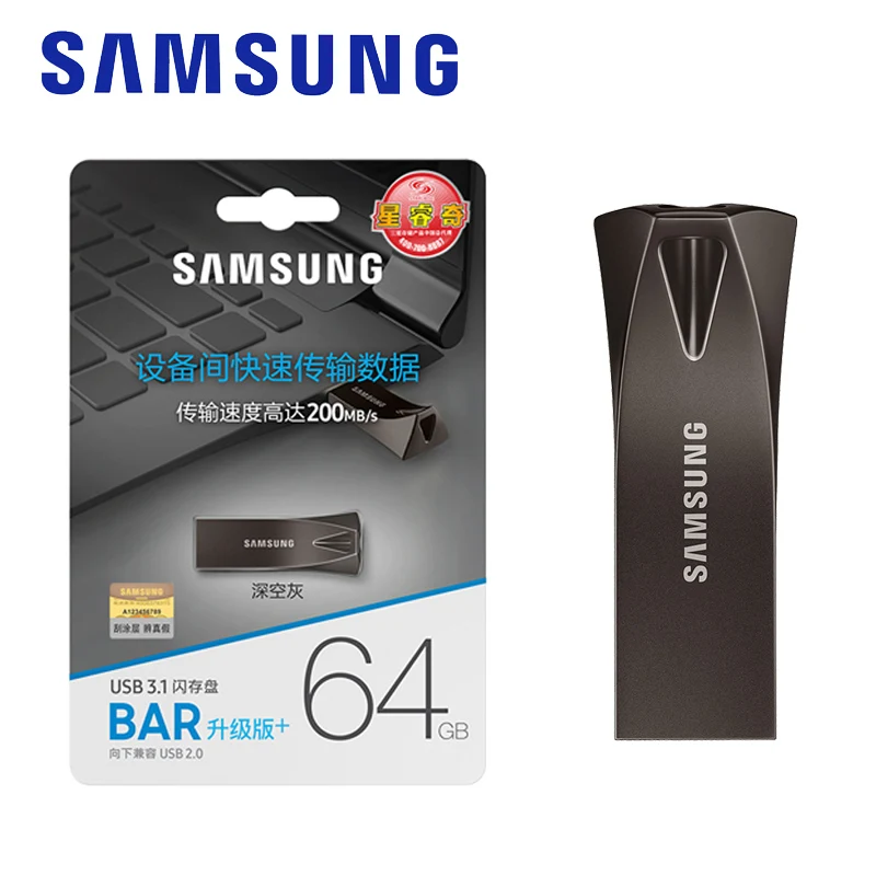 SAMSUNG USB флеш накопитель 256 ГБ 64 32 128 ГБ|USB флэш-накопители| |
