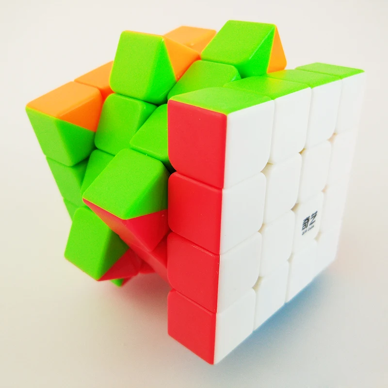 QiYi QiYuan S Puzzle Cube 4X4x4 Stickerless Twist Competition Speed 4x4 развивающая игрушка магический куб для