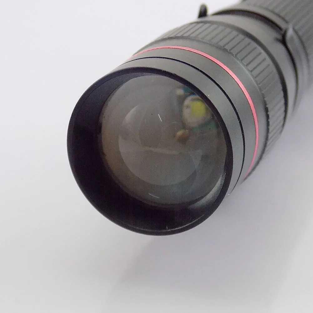 Мини фонарик масштабируемый Q5 Фокус тактический маленький карманный фонарь