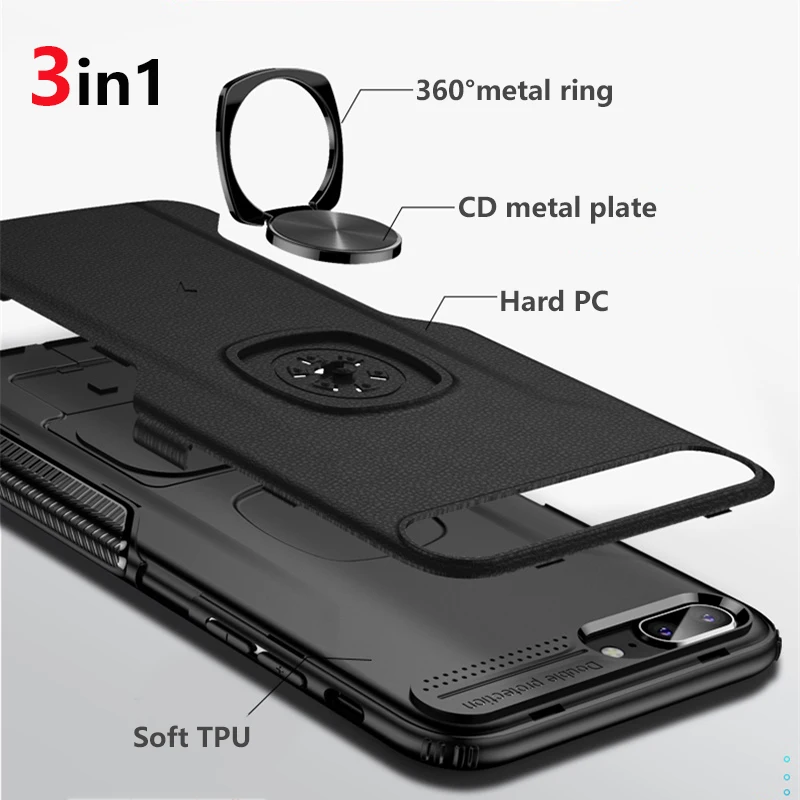 СПС samsung Galaxy S10 Плюс/S10e чехол кольцо TPU + PC Обложка для A7 A9 A8 плюс 2018 противоударный