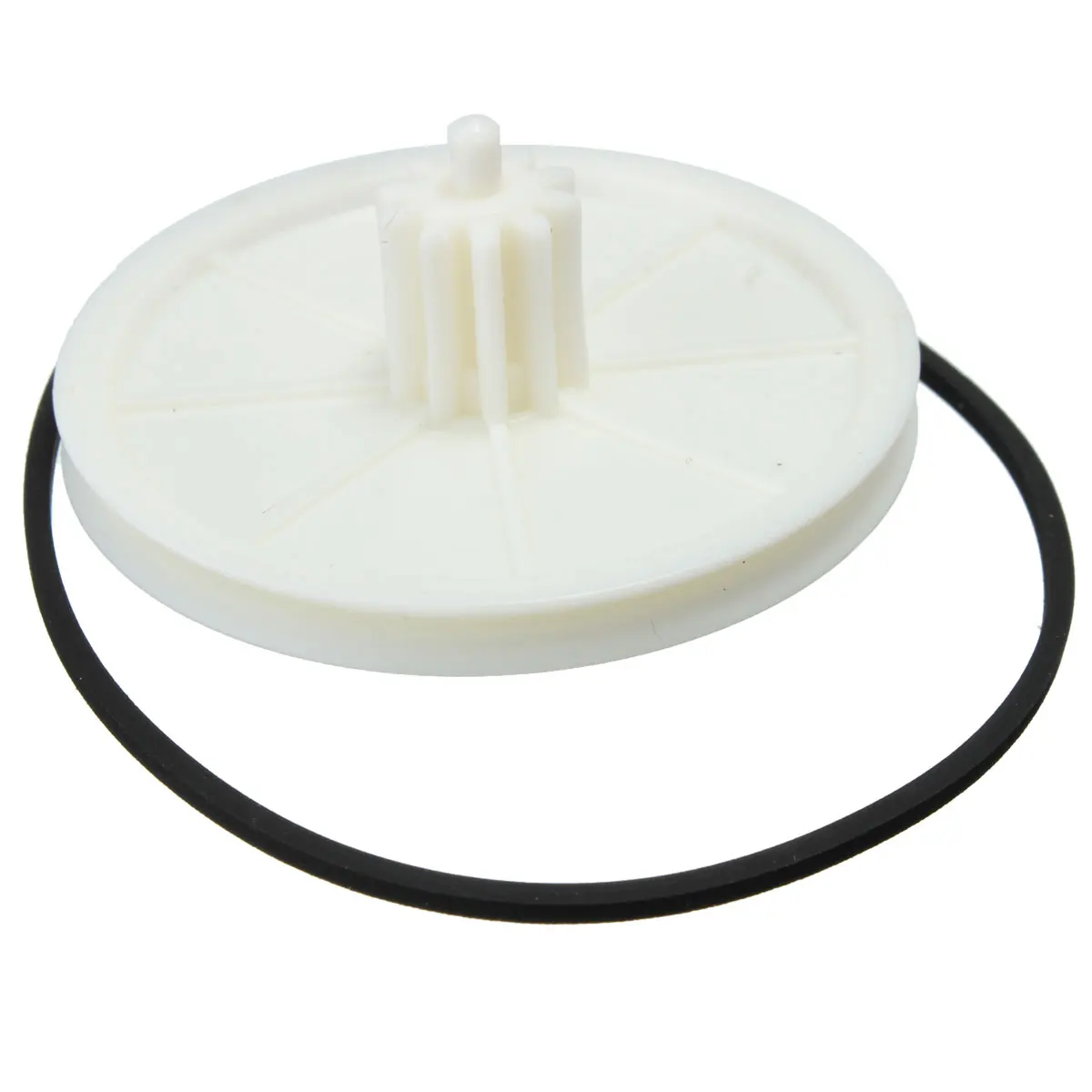 TMOEC 1Pc White CDM-4 CD Turntable Player Drawer Wheel Tray Gear CDM4 Gear with Belt Changeable Tool Parts Assembly For Marantz