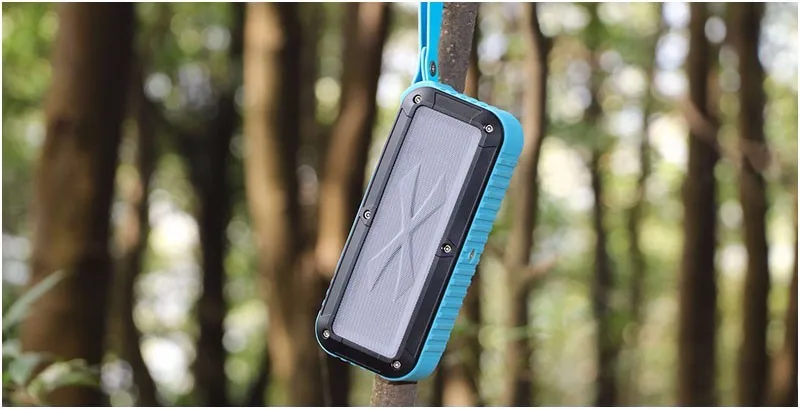 W-king водонепроницаемый Bluetooth динамик S20 IPX6 2000mAh FM беспроводной портативный динамик с микрофоном и поддержкой NFC для мобильного телефона