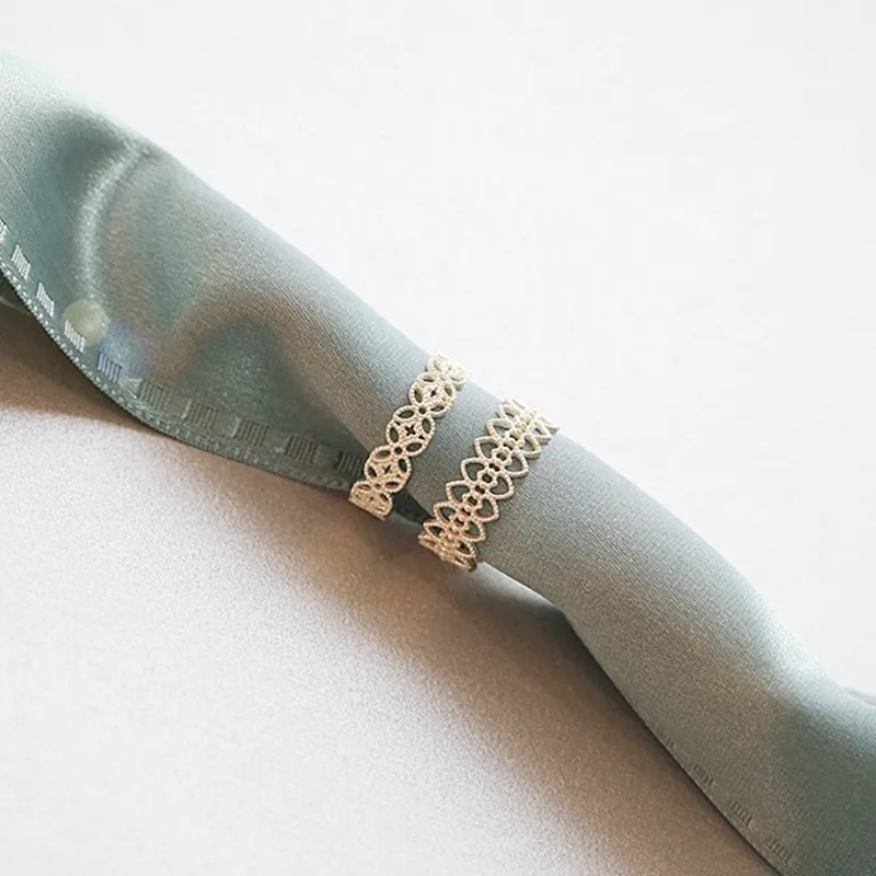 Женское кольцо из серебра 925 пробы регулируемое с кружевом|ring jewelry|ring adjustablering open |