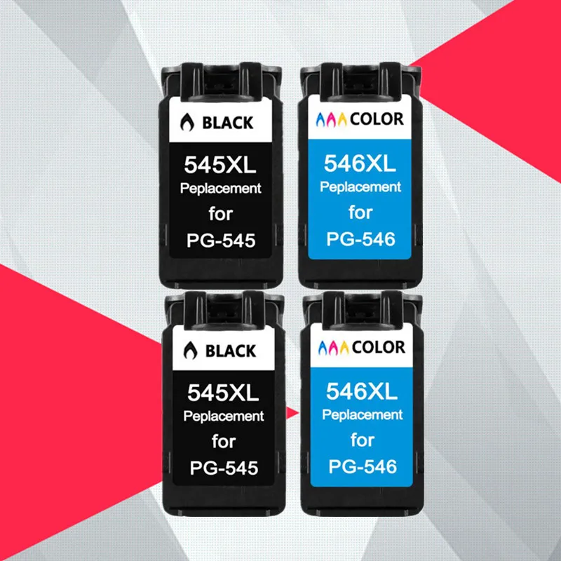 2BK 2COLOR Совместимость pg-545 545XL 546XL сменный картридж для принтера для Canon PG545 CL546 для Canon Pixma MG3050 2550 2450 2550S 2950 MX495 - Цвет: 2BK 2COLOR