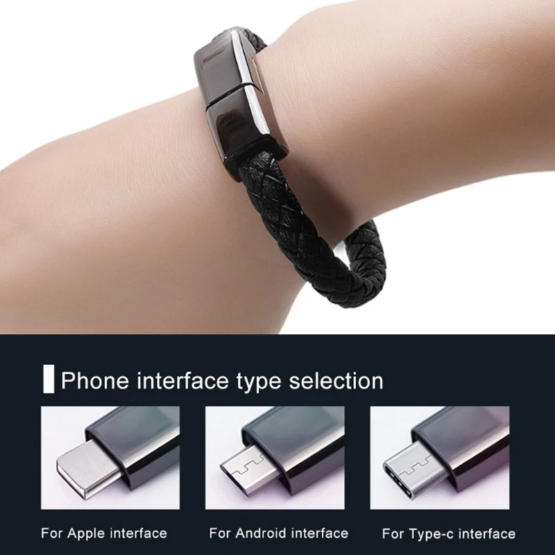 Overfly спортивный заряжатель USB браслета кабель мобильного телефона для передачи