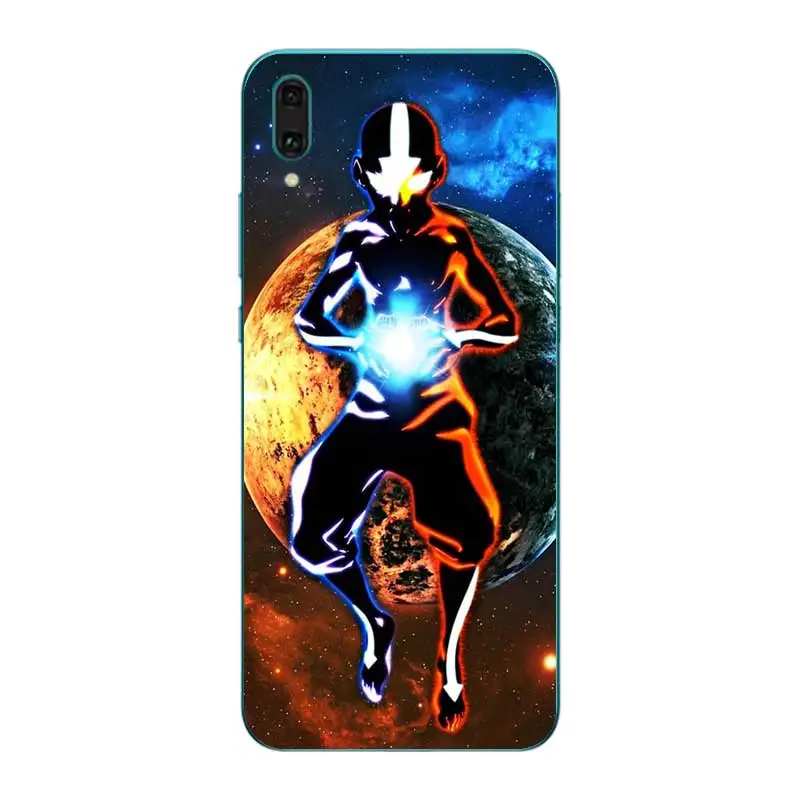 N256 Аватар Aang Мягкий ТПУ силиконовый чехол для huawei Y5 Y6 Y7 Y9 Prime Pro 2017 2018 2019 |