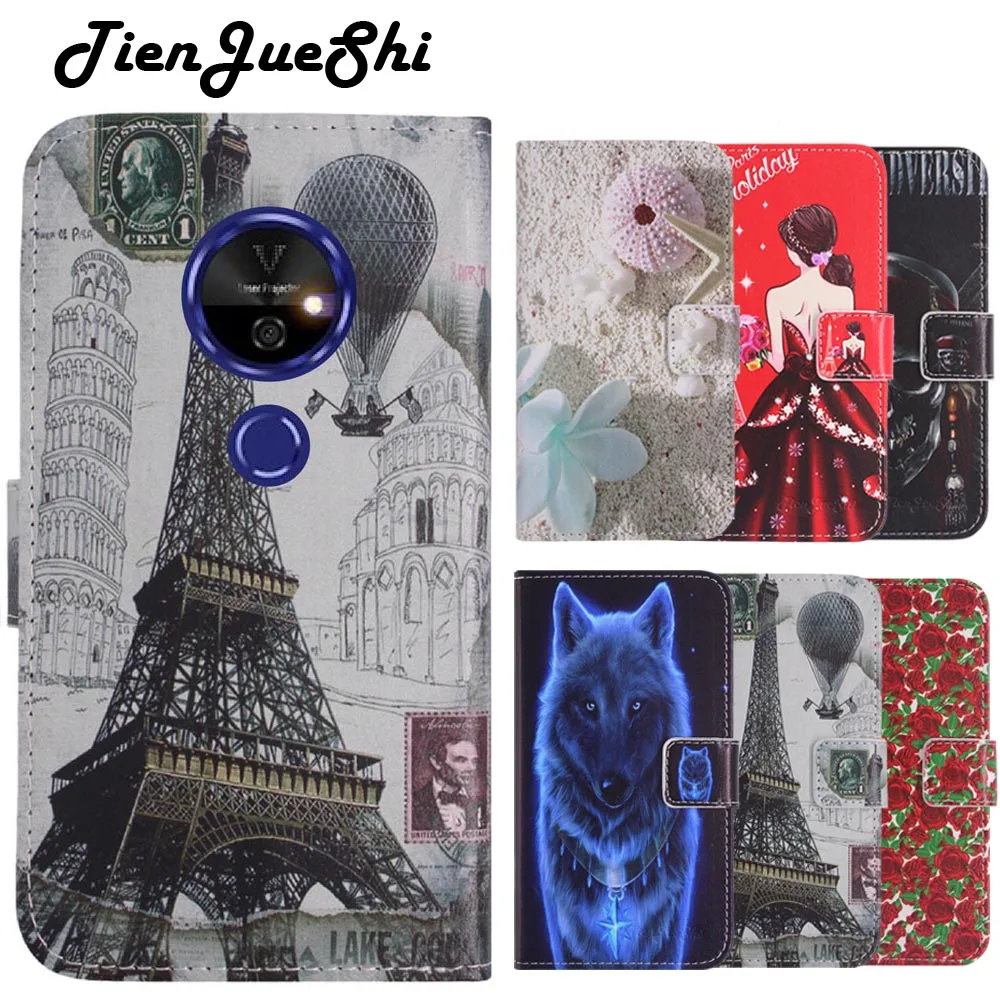 TienJueShi модный дизайн флип книжка защитный кожаный чехол оболочка бумажник Etui для