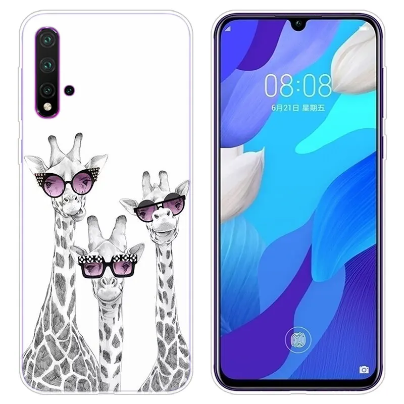 Силиконовый чехол для Huawei P30 20 Pro 10 P9 P8 Lite 2017 P Smart Z Plus 2019 NOVA 5i 5 | Мобильные телефоны и