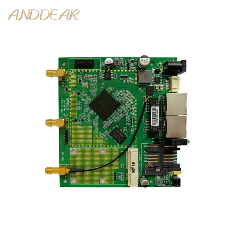 Bestellen OEM/ODM Lager Statue AR9344 2,4 GHz 300 Mbps POE Router/CPE PCB Board Rj45 Stecker Computer Computer Draht