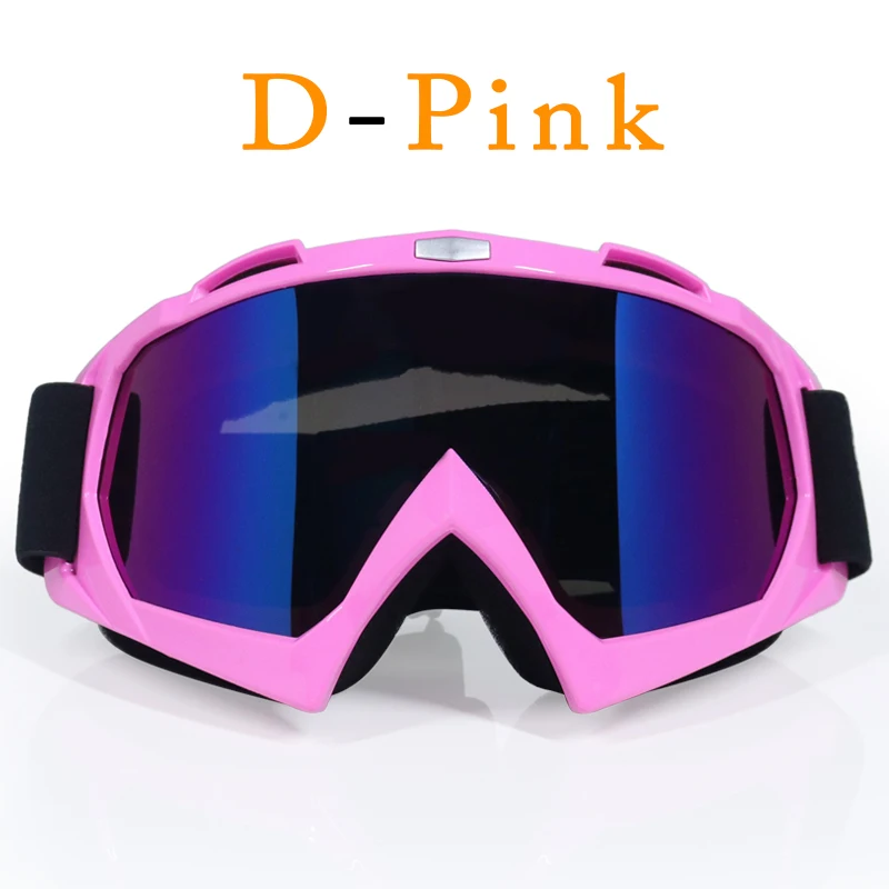 Высокое качество лыжные очки Спортивные Гонки внедорожные очки для мотокросса очки для шлема гонки Gafas Dirt Bike ATV MX goggles - Цвет: 11