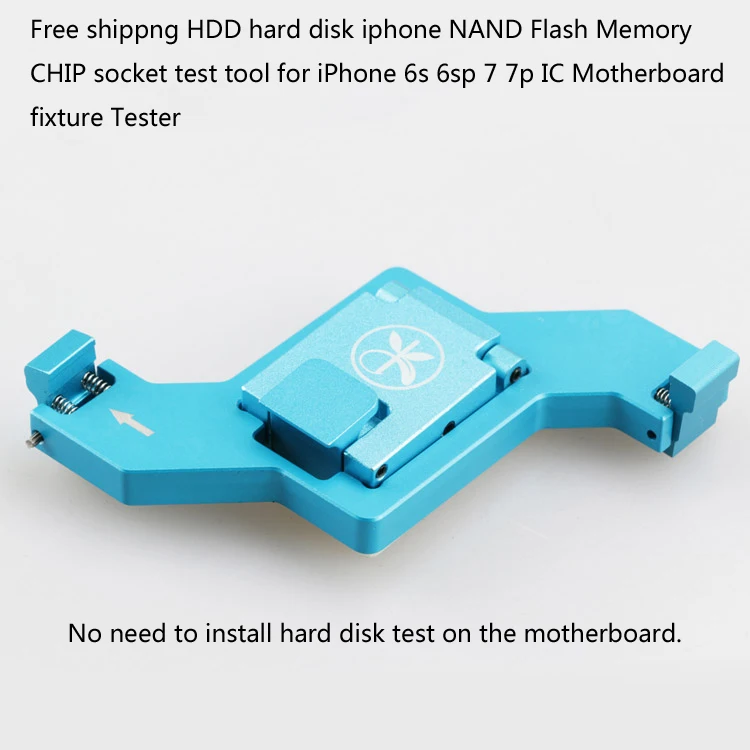 HDD жесткий диск iphone NAND флэш-память Чип Разъем тест инструмент для iphone 6s 6s p 7 7p IC материнская плата приспособление тест er