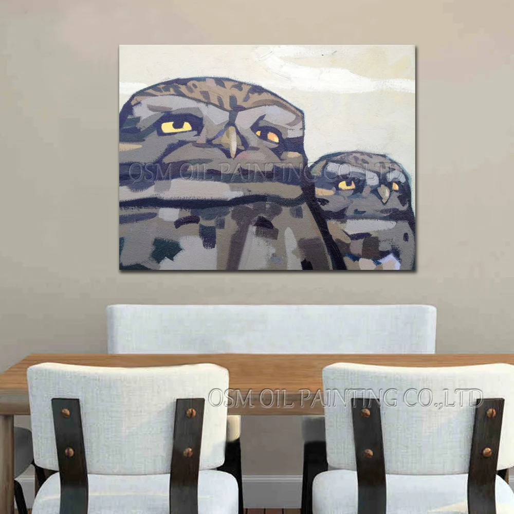 Картина маслом полная Птица для настенного творчества | Дом и сад