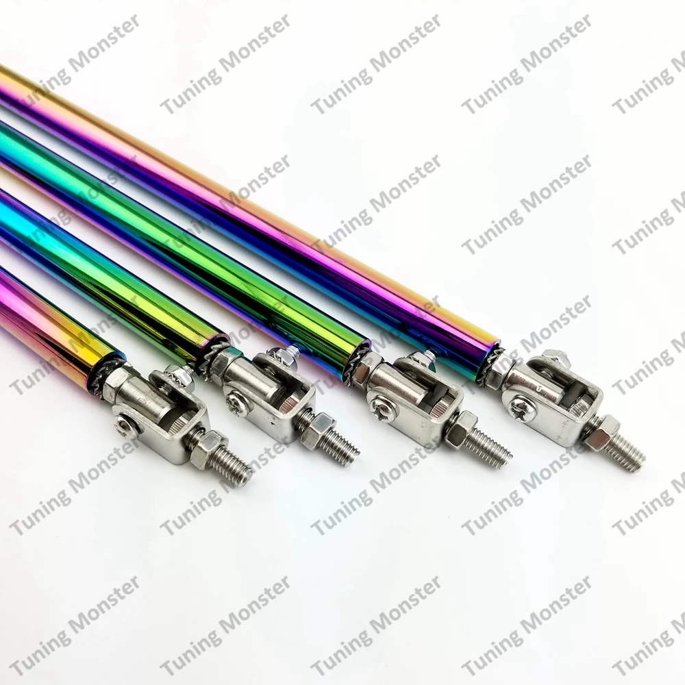 Универсальный Регулируемый передний бампер 75 мм разветвитель для губ 1 пара