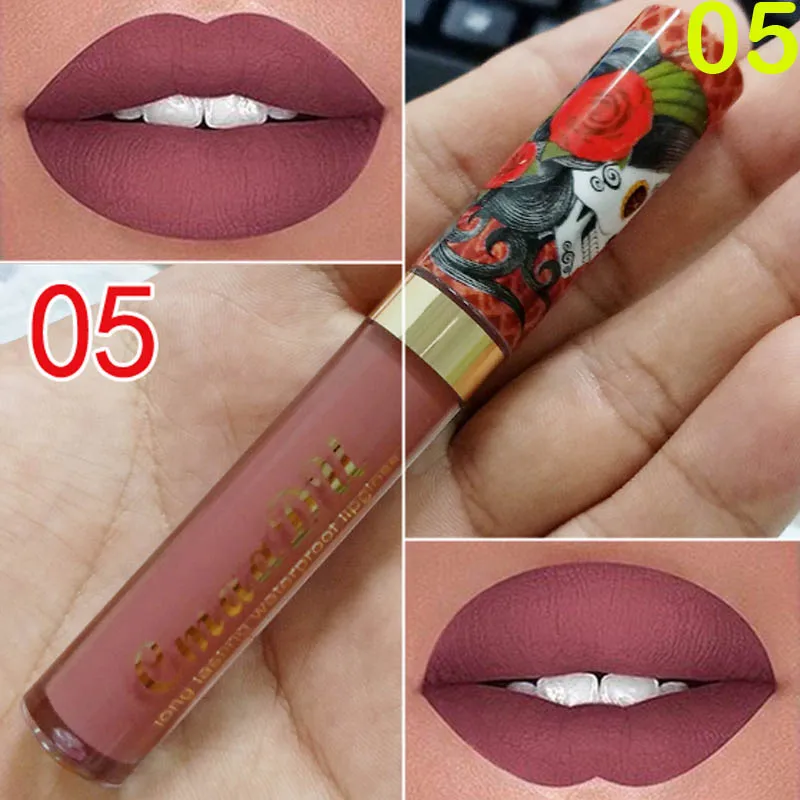 New Brand 6 Colors Matte Liquid Lipstick Waterproof Velvet Lip Stick Women Beauty Nude Gloss Long Lasting Cosmetics Kit |