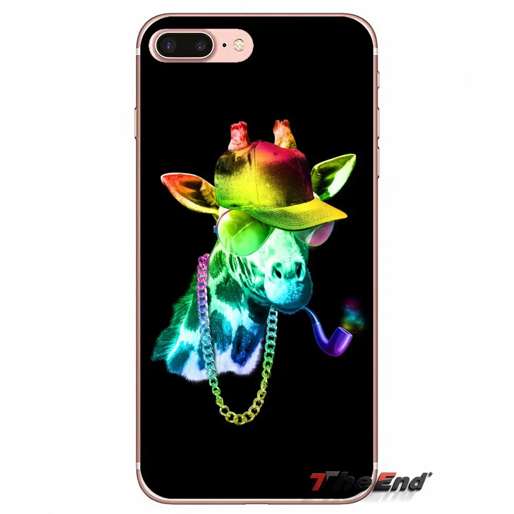 Для iPhone X 4 4S 5 5S 5C SE 6 6S 7 8 Plus Samsung Galaxy J1 J3 J5 J7 A3 A5 2016 2017 мультяшный чехол с большой