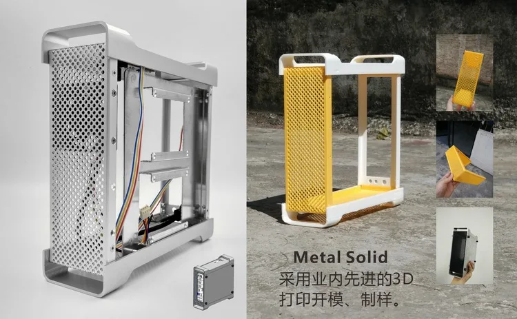 Полностью алюминиевый ITX мини-шасси настольный компьютер HTPC гостиная компьютер модный дизайн G5mini ультра-тонкий мини-шасси