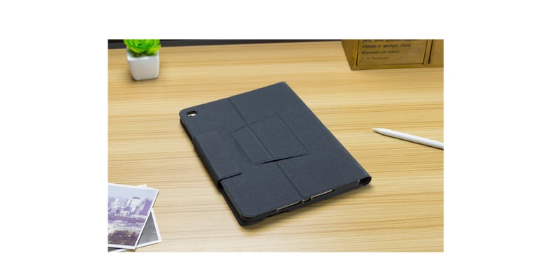 Bluetooth клавиатура чехол для нового iPad 9,7 дюймов, Премиум чехол из тонкой кожи Folio Cover-7 цветов с подсветкой с держателем карандаша