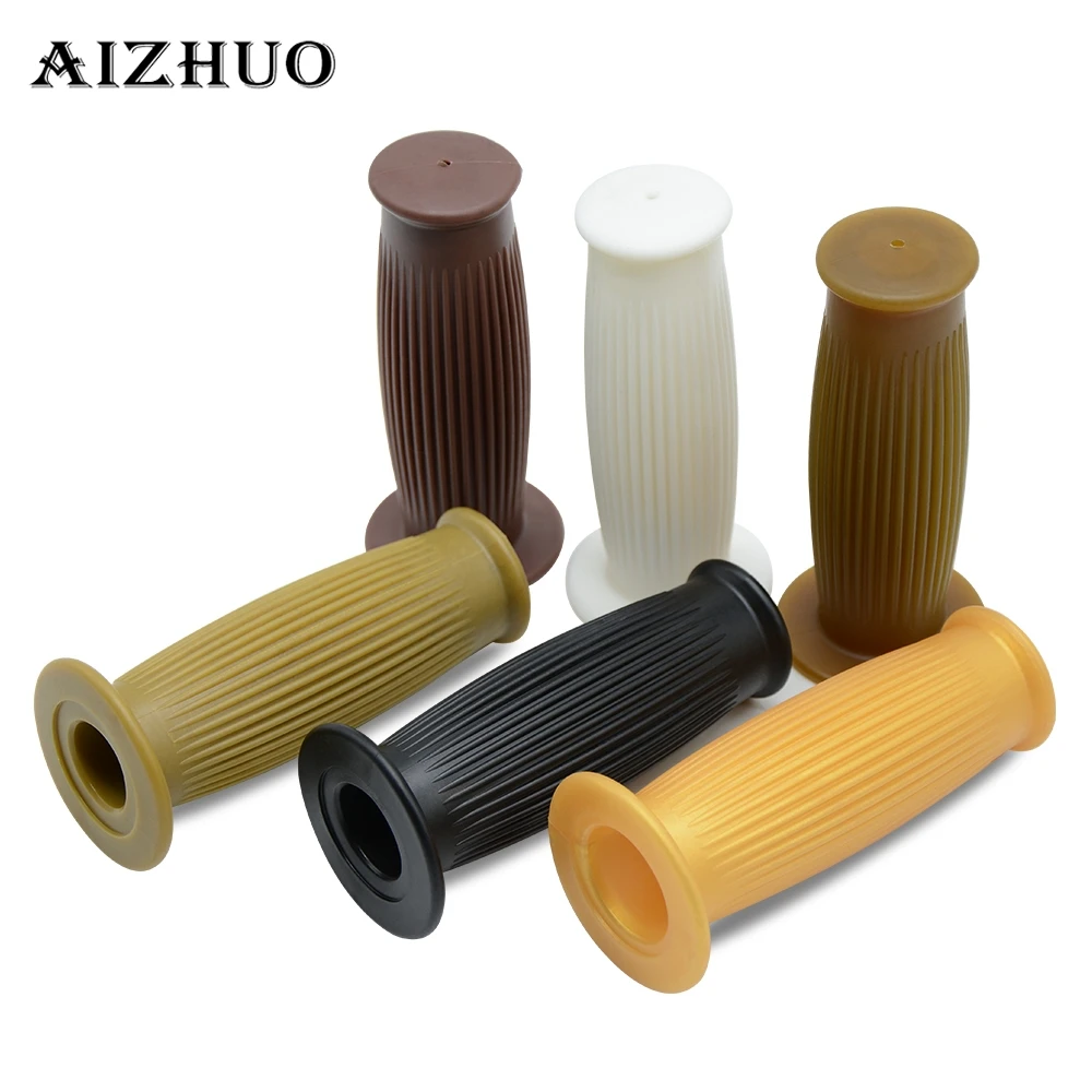 25 мм 28 новые винтажные мотоциклетные ручки Cafe Racer резиновая рукоятка для BMW r90/6 r80