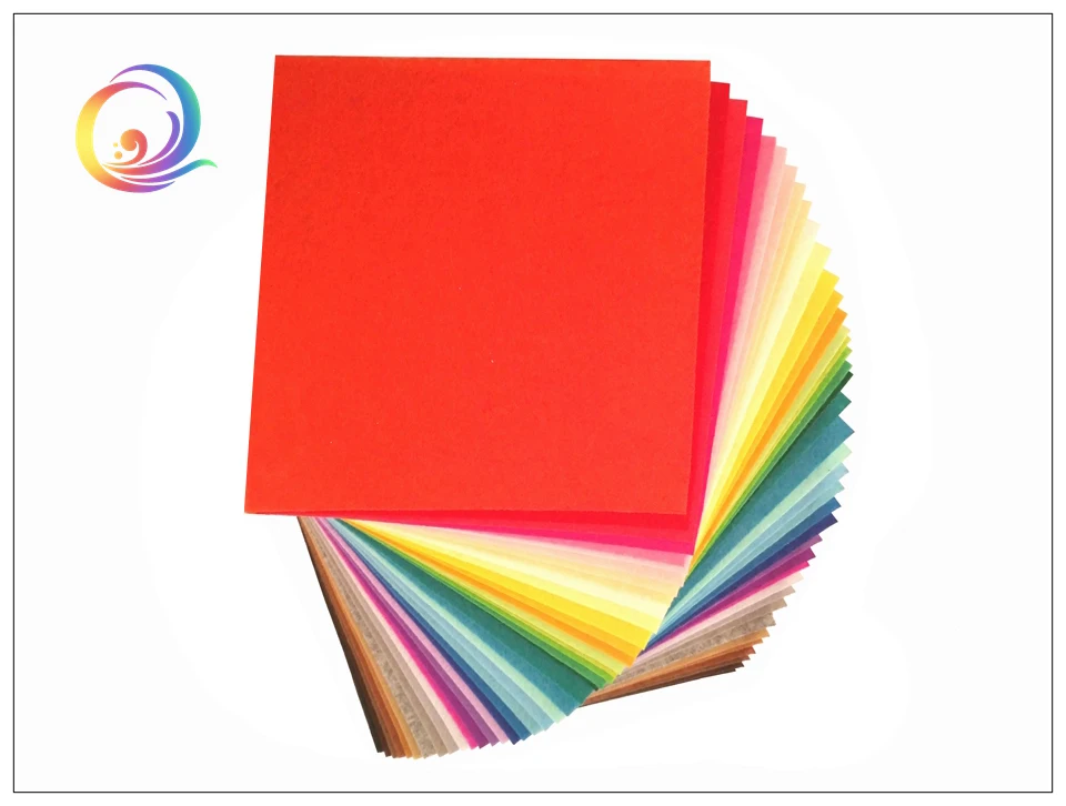 40pcs15x15cm нетканый Войлок 1 мм Толщина полиэфирная ткань войлоки домашнего украшения узорчатый набор для шитья кукол ремесла