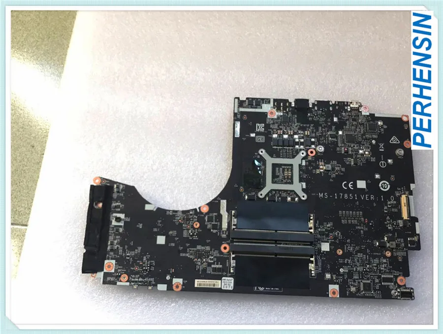 

Original FOR MSI GT72 GT72VR Laptop Motherboard MS-17851 VER 1.0 DDR4 MS-1785 I7-6700 100% Work Perfectly (JUST MOTHERBOARD)
