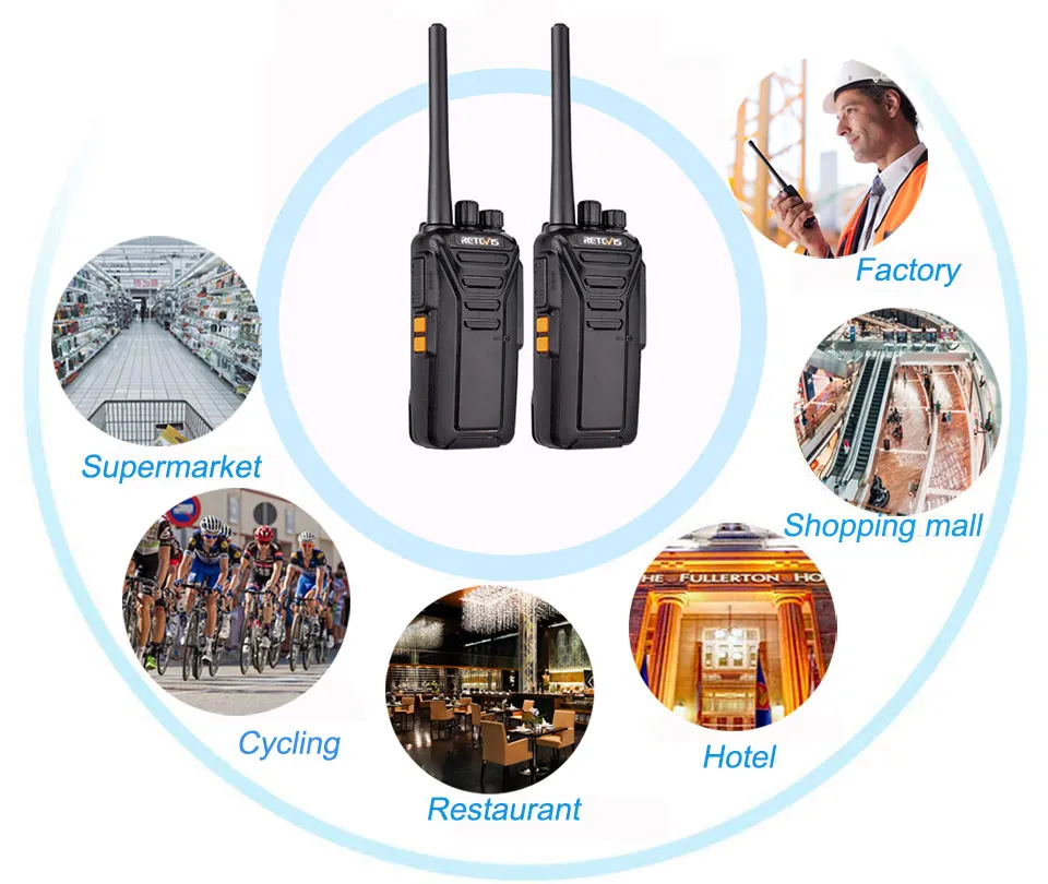 2 шт Retevis RT27 Walkie Talkie лицензий PMR/FRS 0,5 W/2 W PMR446 UHF 16/22CH VOX CTCSS/DCS скремблер Портативный двухстороннее радио
