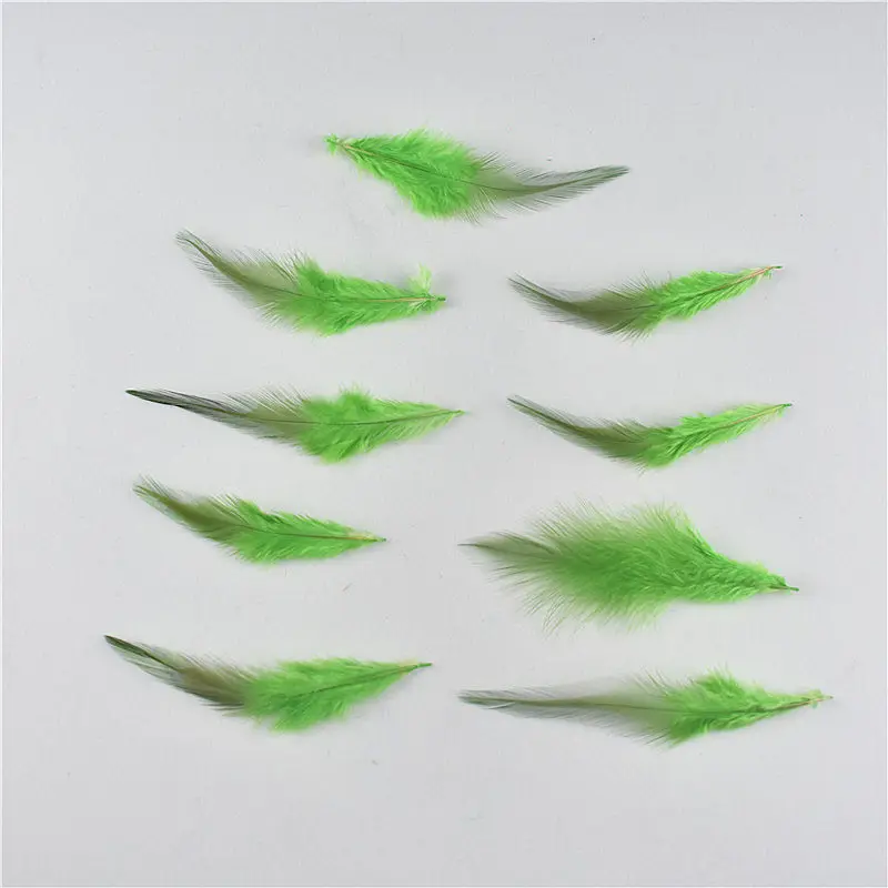 Apple Green Красивое естественное окрашивание перо фазана 20 шт./партия 4-6Inch10-15cm DIY куриные перья для рукоделия и украшения ювелирных изделий - Цвет: Apple Green