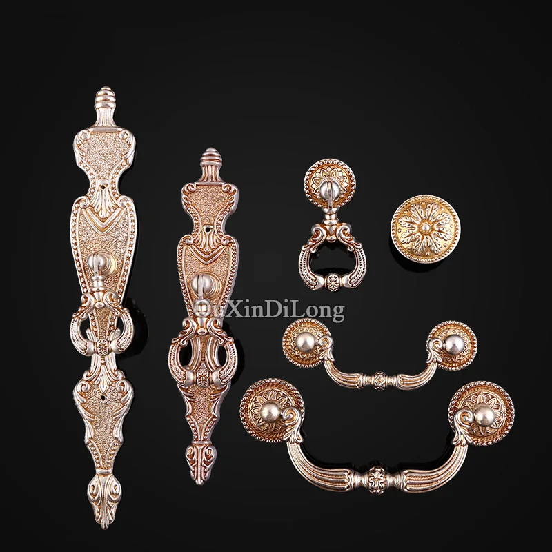 Винтажный 2 шт Европейский ретро кухонный шкаф дверные ручки для комода или шкафа