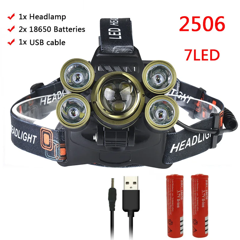 H Litwod z20 XM-L T6 светодиодный зум-объектив налобный фонарь налобный светильник ing светильник вспышка светильник фонарь перезаряжаемый головной светильник для рыбалки - Испускаемый цвет: H