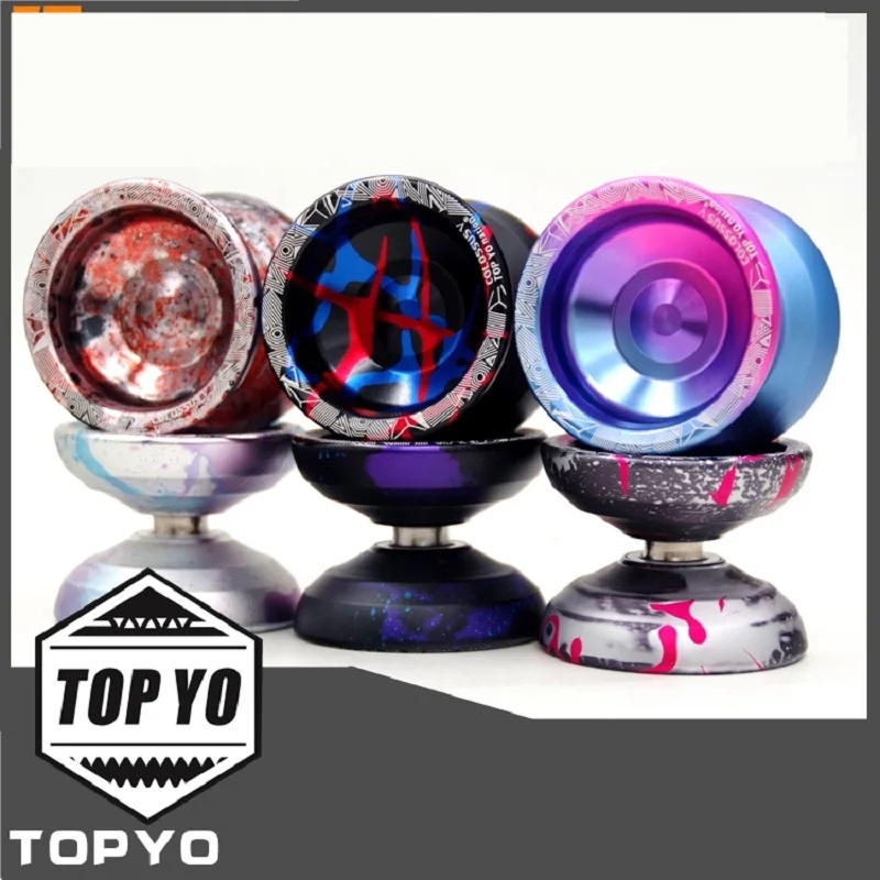 Новое поступление TOPYO Colossus 5 Профессиональный Йо-Йо топио нация металлический подшипник йо-йо металлический шар соревнования