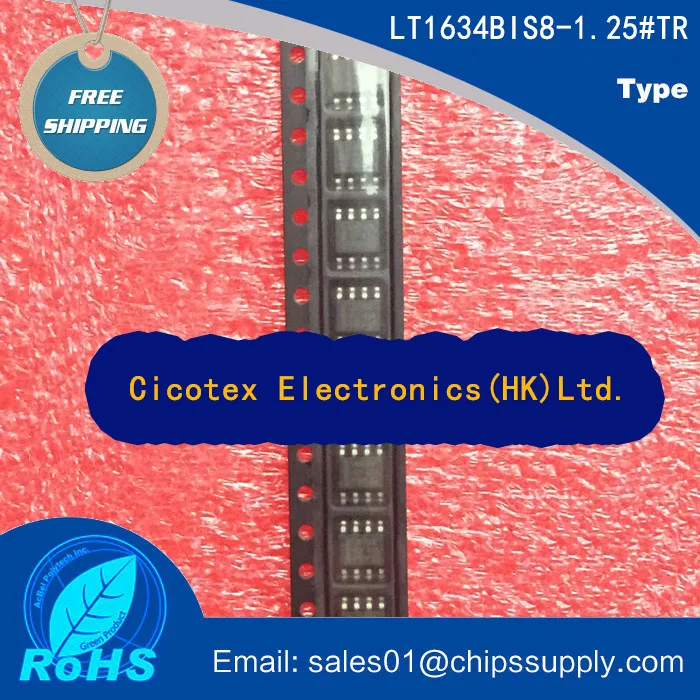 

3pcs/lot LT1634BIS8-1.25#TR 1634 SOP8