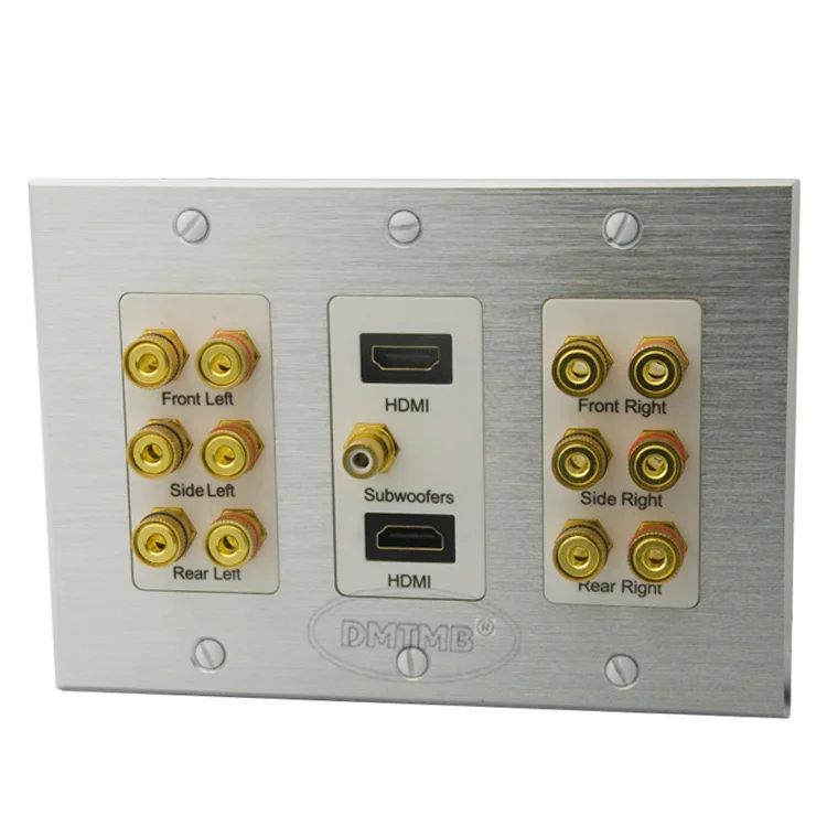 Алюминиевый объемный динамик 6 1 дюйма звуковая коробка настенная подставка типа