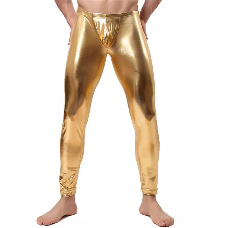 Новые мужские длинные брюки модные облегающие новые сексуальные обтягивающие из