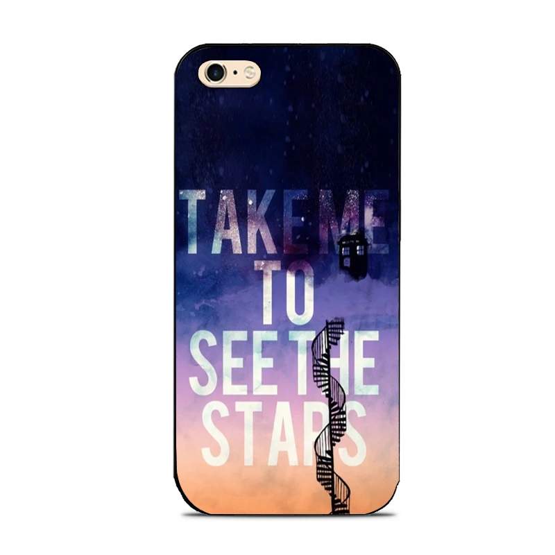 Новые с изображением ТАРДИСа из сериала Доктор Кто Жесткий Чехол для задней