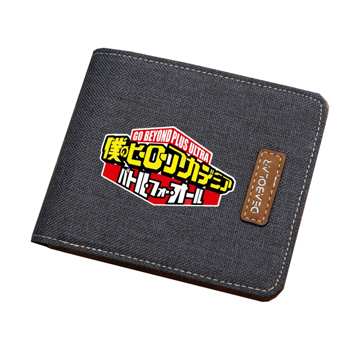 Мой герой кошельки Boku без Академии Izuku Midoriya короткий кошелек мультфильм