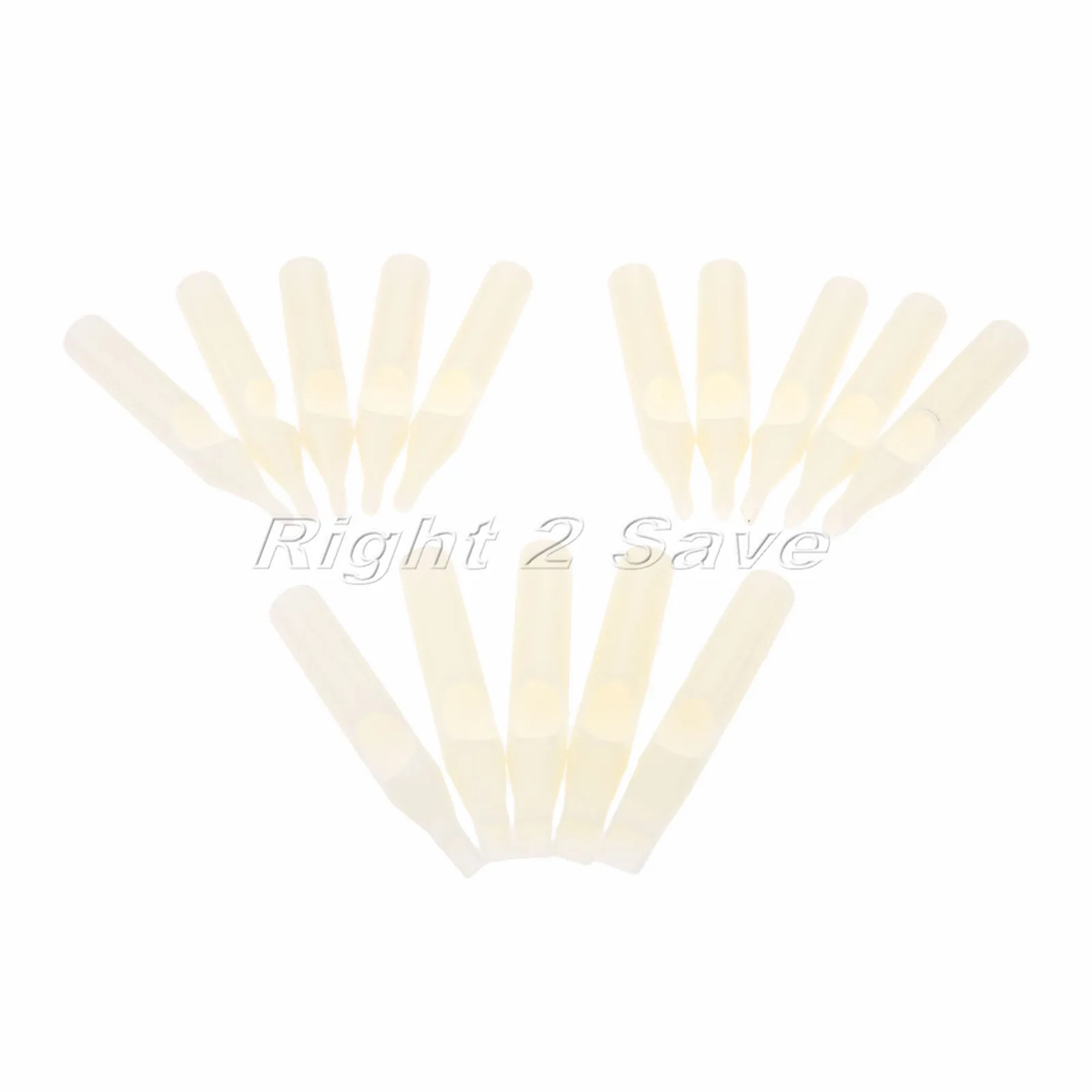 Наконечники для тату-игл 75 шт. смешанные одноразовые пластиковые колпачки