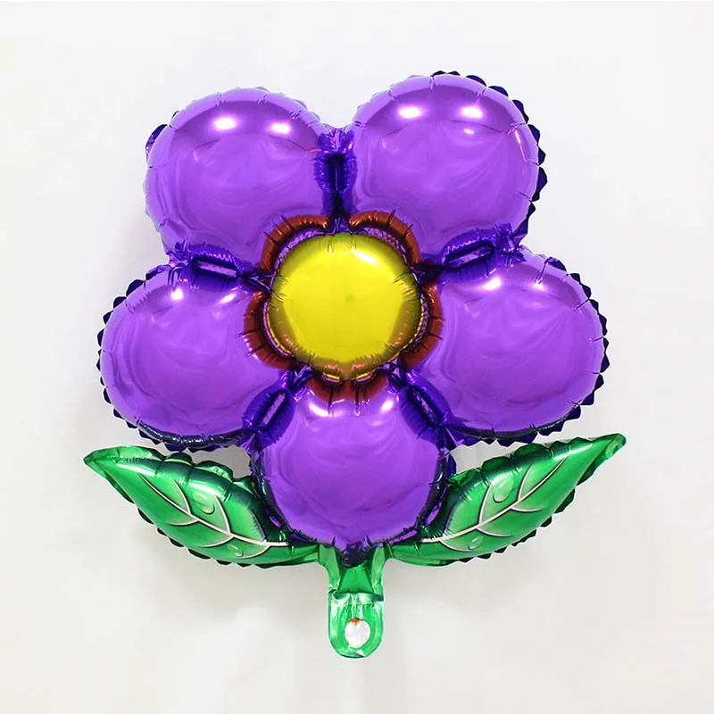 1PC 18inch Five flowers Aluminum foil balloons lovely toys Wedding favors and gifts children birthday party decorations globos | Дом и сад