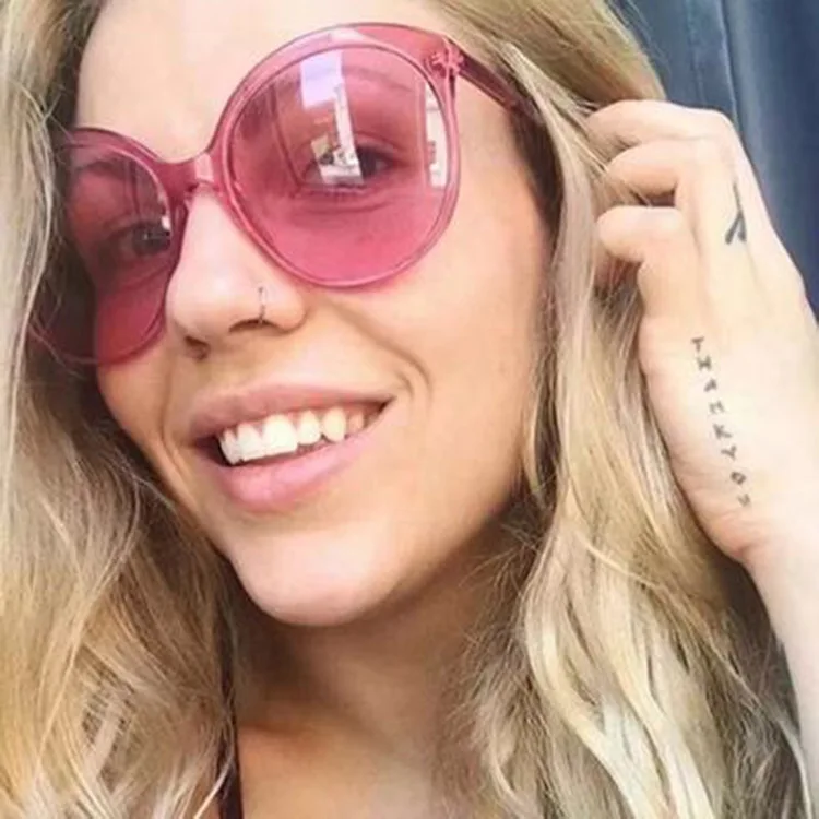 

Oversize round Sunglasses Women Brand sandbeach drive Retro Glasses Eyewear Ladies Fashion Vintage Sun Glasses for women