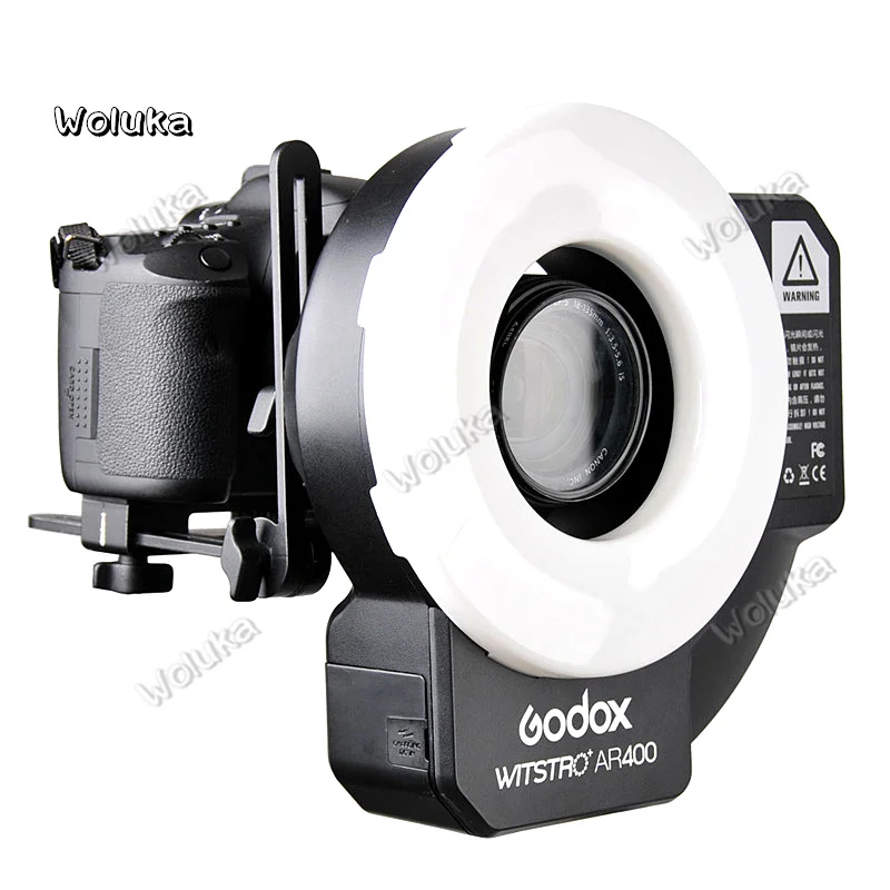 Godox AR400 400 Вт литий ионная батарея ЖК панель мощная светодиодный кросъемка