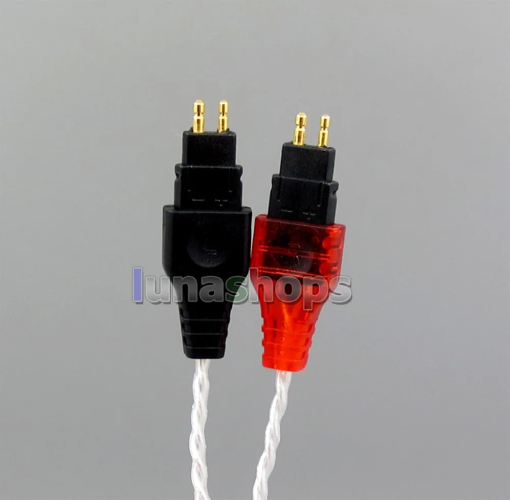 LN006212 3 м чистый посеребренный 7N OCC XLR наушники(4*100 ядер) кабель для наушников для Sennheiser HD580 HD600 HD650 HDxxx HD660S