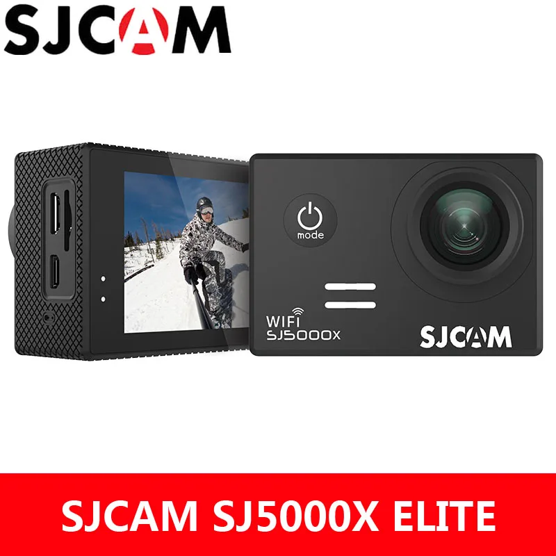 Экшн камера SJCAM SJ5000X Elite 4K WiFi Sports DV Gyro 2 0 дюймовый ЖК экран NTK96660 для дайвинга 30 м